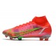 Buty piłkarskie Nike Mercurial Superfly 8 Elite FG Czerwony Zielony Srebro