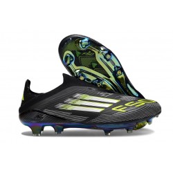 Korki Piłkarskie adidas F50+ Laceless FG Czarny Zawistny Biały