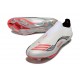 Korki Piłkarskie adidas F50+ Laceless FG X Messi Biały Srebro Czerwony
