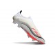 Korki Piłkarskie adidas F50+ Laceless FG X Messi Biały Srebro Czerwony