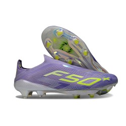Korki Piłkarskie adidas F50+ Laceless FG Fioletowy Zawistny