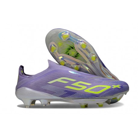 Korki Piłkarskie adidas F50+ Laceless FG Fioletowy Zawistny