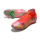 Buty piłkarskie Nike Mercurial Superfly 8 Elite FG Czerwony Zielony Srebro