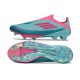 Korki Piłkarskie adidas F50+ Laceless FG X Messi Niebieski Różowy