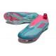 Korki Piłkarskie adidas F50+ Laceless FG X Messi Niebieski Różowy