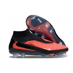 Wysokie buty piłkarskie Nike Phantom 6 Elite FG Czerwony Czarny