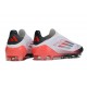 Buty Piłkarskie adidas F50 Elite Laceless FG Biały Czarny Czerwony