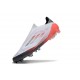 Buty Piłkarskie adidas F50 Elite Laceless FG Biały Czarny Czerwony