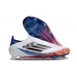 Buty Piłkarskie adidas F50 Elite Laceless FG X Son Biały Czarny Czerwony
