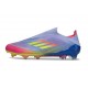 Buty Piłkarskie adidas F50 Elite Laceless FG Niebieski Zawistny Różowy
