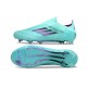 Buty Piłkarskie adidas F50 Elite Laceless FG Niebieski Czarny