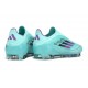 Buty Piłkarskie adidas F50 Elite Laceless FG Niebieski Czarny