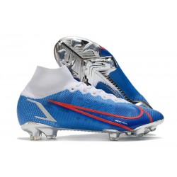 Nike Korki Mercurial Superfly VIII Elite FG Niebieski Czerwony