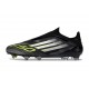 Buty Piłkarskie adidas F50 Elite Laceless FG Czarny Biały Zawistny