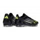 Buty Piłkarskie adidas F50 Elite Laceless FG Czarny Biały Zawistny
