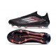Buty Piłkarskie adidas F50 Elite Laceless FG Czarny Czerwony