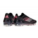 Buty Piłkarskie adidas F50 Elite Laceless FG Czarny Czerwony