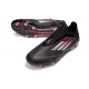 Buty Piłkarskie adidas F50 Elite Laceless FG Czarny Czerwony