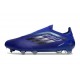 Buty Piłkarskie adidas F50 Elite Laceless FG Niebieski 