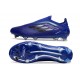 Buty Piłkarskie adidas F50 Elite Laceless FG Niebieski 