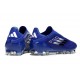 Buty Piłkarskie adidas F50 Elite Laceless FG Niebieski 