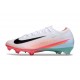 Buty Nike Zoom Mercurial Vapor 16 Elite FG Biały Czarny Czerwony Niebieski