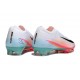 Buty Nike Zoom Mercurial Vapor 16 Elite FG Biały Czarny Czerwony Niebieski
