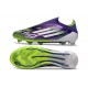 Buty Piłkarskie adidas F50 Elite Laceless FG Fioletowy Biały Zawistny 