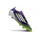 Buty Piłkarskie adidas F50 Elite Laceless FG Fioletowy Biały Zawistny 