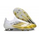 Buty Piłkarskie adidas F50 Elite Laceless FG Biały Zawistny
