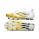 Buty Piłkarskie adidas F50 Elite Laceless FG Biały Zawistny