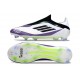 Buty Piłkarskie adidas F50 Elite Laceless FG X Messi Biały Czarny Fioletowy