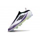 Buty Piłkarskie adidas F50 Elite Laceless FG X Messi Biały Czarny Fioletowy