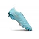 Nike Tiempo Legend 10 Elite FG Niebieski Srebro
