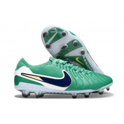 Nike Tiempo Legend 10 Elite FG Zielony Czarny Biały