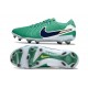 Nike Tiempo Legend 10 Elite FG Zielony Czarny Biały