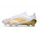 Korki adidas F50 Elite Sznurowadeł FG Biały Złoto