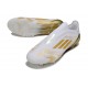 Korki adidas F50 Elite Sznurowadeł FG Biały Złoto