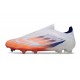 Korki adidas F50 Elite Sznurowadeł FG Biały Czerwony Niebieski