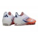 Korki adidas F50 Elite Sznurowadeł FG Biały Czerwony Niebieski