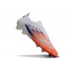Korki adidas F50 Elite Sznurowadeł FG Biały Czerwony Niebieski