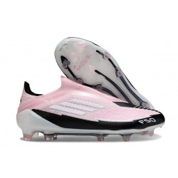 Korki adidas F50 Elite Sznurowadeł FG Różowy Czarny Biały