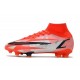 Nike Superfly 8 Spark Positivity CR7 Elite FG Biały Czerwony Czarny