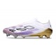 Korki adidas F50 Elite Sznurowadeł FG Biały Fioletowy Czarny