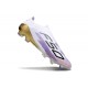 Korki adidas F50 Elite Sznurowadeł FG Biały Fioletowy Czarny