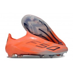 Korki adidas F50 Elite Sznurowadeł FG Pomarańczowy Czarny