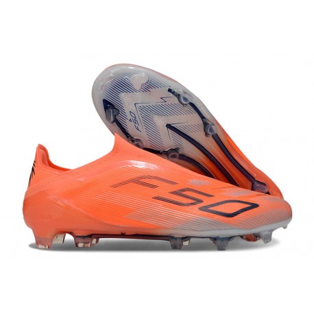 Korki adidas F50 Elite Sznurowadeł FG Pomarańczowy Czarny