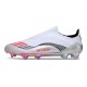 Korki adidas F50 Elite Sznurowadeł FG X Messi Biały Srebro Czerwony