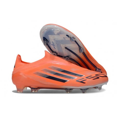 Korki adidas F50 Elite Sznurowadeł FG Pomarańczowy Czarny