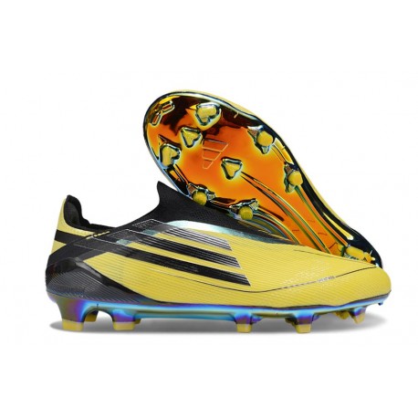 Korki adidas F50 Elite Sznurowadeł FG Zawistny Czarny